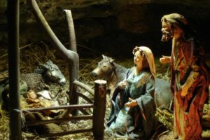Presepio di Ciciana - La Natività: particolare