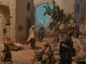 Presepio di Ciciana - Via in paese