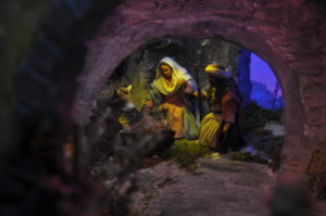 Diorama Natività in Paese