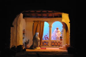 Presepe di Ciciana - L'Annunciazione