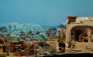 Presepe di Ciciana - Scorcio del paese