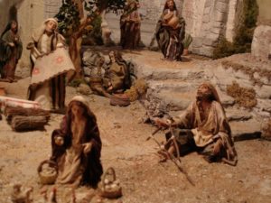 Presepio di Ciciana - Vita in paese
